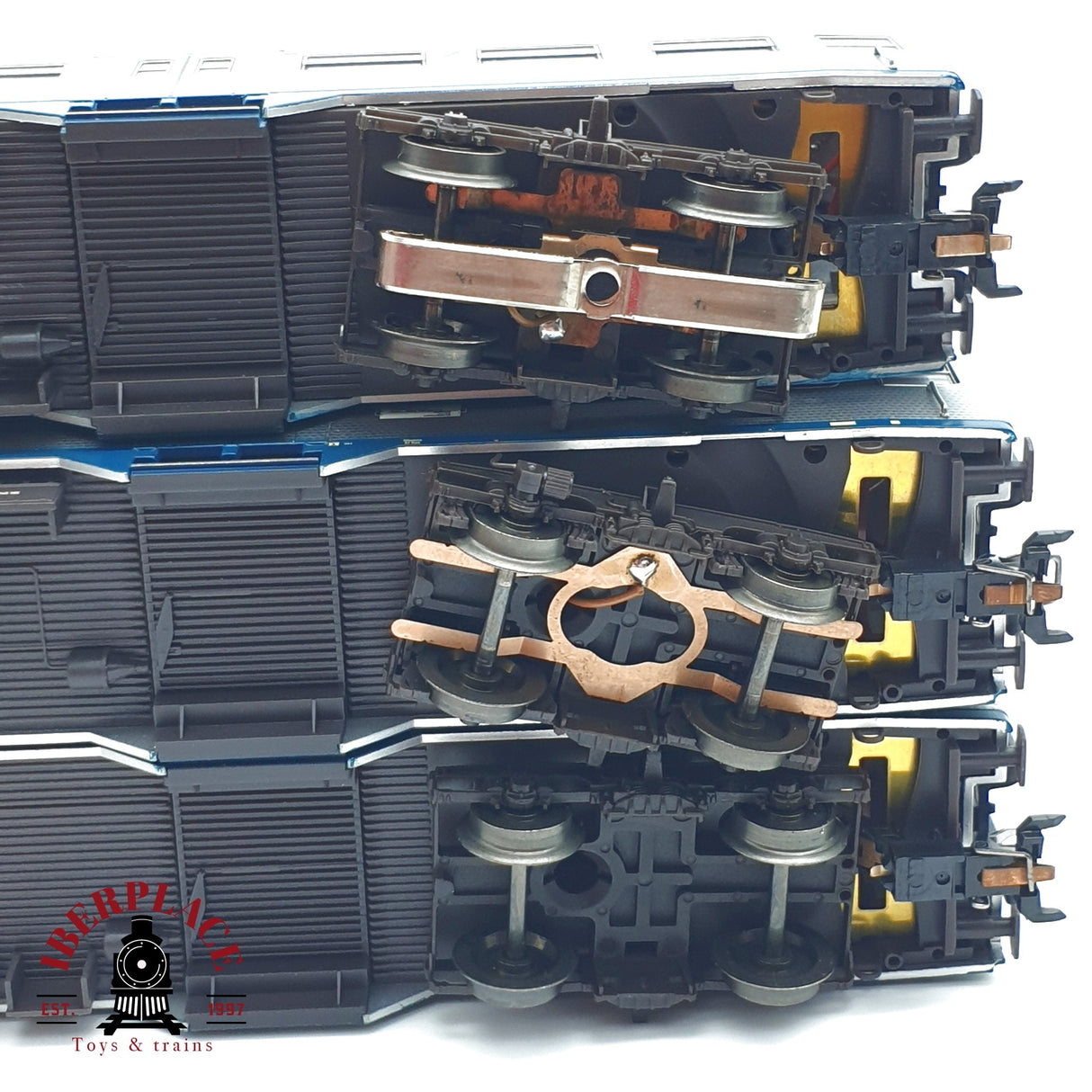 ♻️ Märklin 3x vagones pasajero y vagón piloto Silberling DB H0 escala 1:87 A27