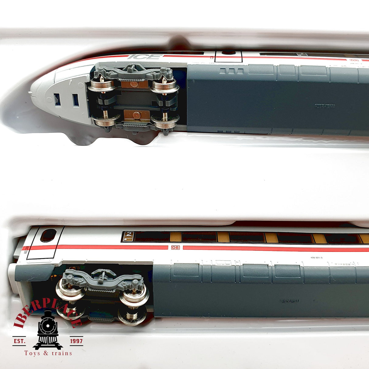 ♻️✨ Märklin mini-club 88712 Set Tren ICE 1 4x Piezas DB AG Ep V Escala Z