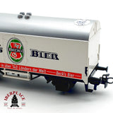 ♻️ Märklin Primex Vagón Cervecero Becks Bier Blanco DB AC H0 Escala 1:87