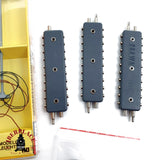 ♻️ BRAWA 7x placas de distribución Lamparas farolas anuncio con reloj H0 escala 1:87 E20