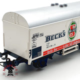 ♻️ Märklin Primex Vagón Cervecero Becks Bier Blanco DB AC H0 Escala 1:87