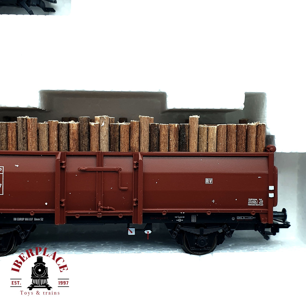 ♻️ Märklin 46132 Set de mercancias Carga de madera DB H0 escala 1:87 E19