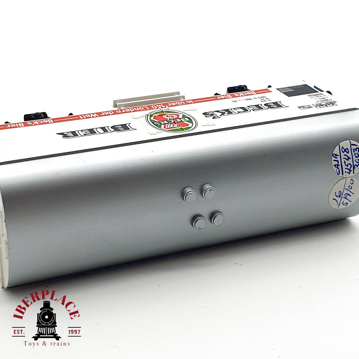 ♻️ Märklin Primex Vagón Cervecero Becks Bier Blanco DB AC H0 Escala 1:87