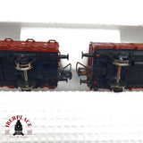 ♻️ DC Roco 44002 set de 8 vagones mercancía DB Seefische H0 escala 1:87 E21