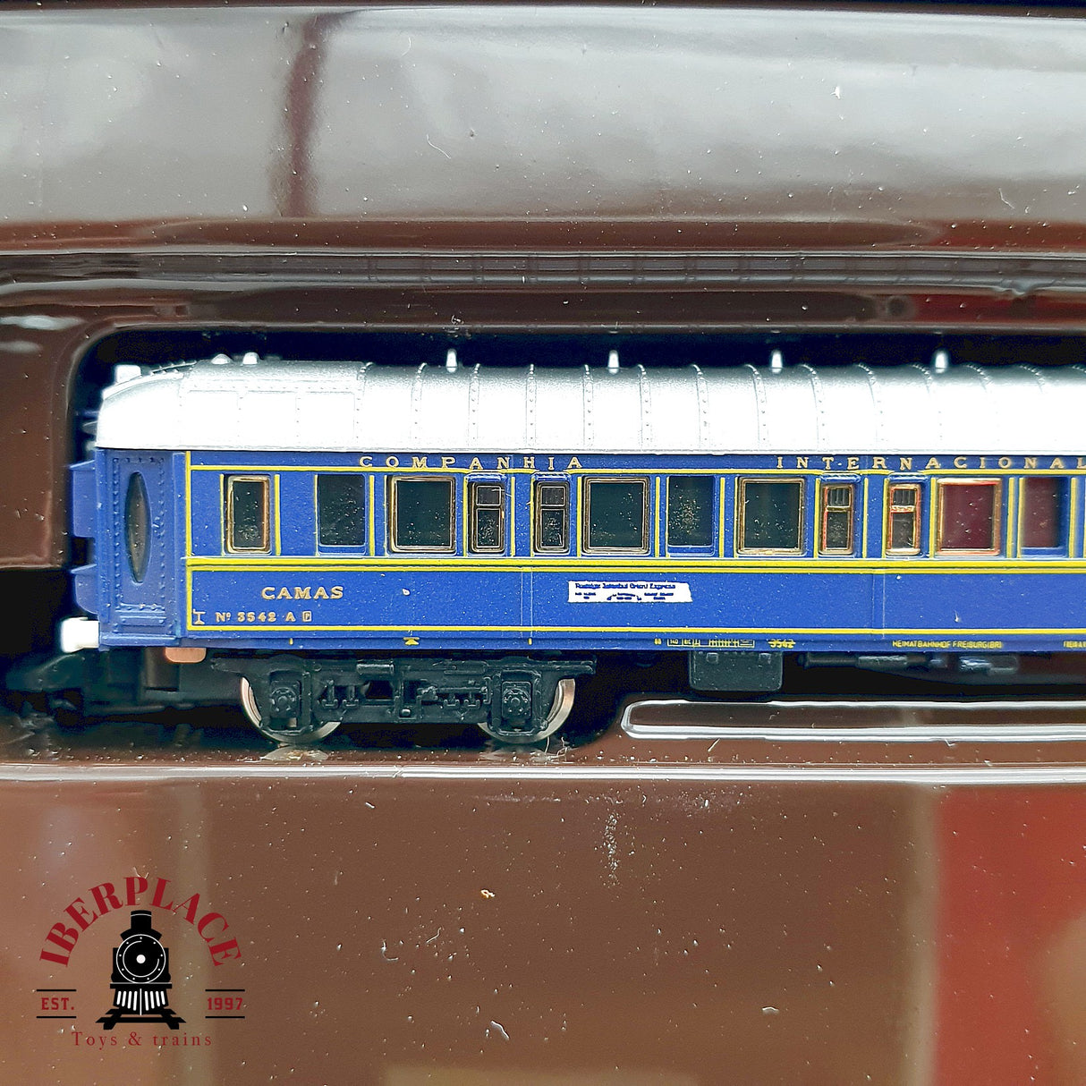 ♻️✨ Märklin mini-club 8777 Set 3x Vagones CIWL Orient Express Escala Z