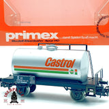 ♻️ Märklin Primex 4549 Vagón Cisterna Castrol Plata H0 Escala 1:87