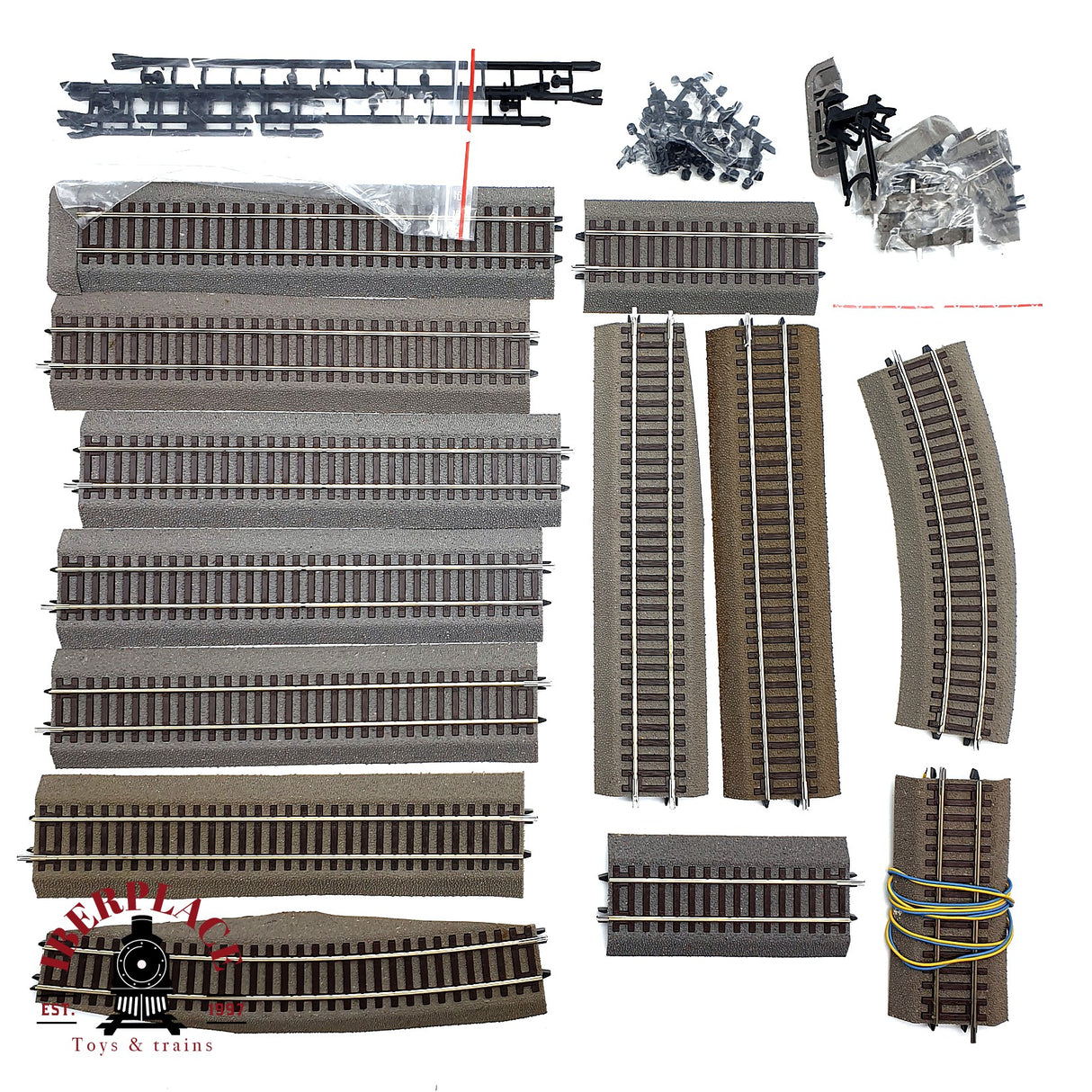 ♻️ Roco Geoline vías rectas curvas y accesorios H0 escala 1:87 V10