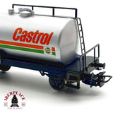 ♻️ Märklin Primex 4549 Vagón Cisterna Castrol Plata H0 Escala 1:87
