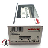 ♻️🔒 Märklin 00767 vagon de mercancias frigorífico Luces de cola rojas DB H0 escala 1:87