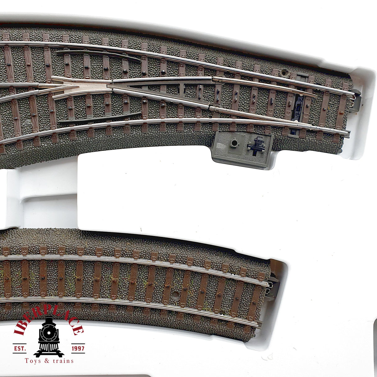 ♻️ Märklin 24903 Set Ampliación C3 Vías C-Gleis Desvíos con motor AC H0 escala 1:87