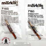 ♻️ Märklin Lote Recambios 2x 7185 Patines + Frotadores + Escobillas 60030 AC H0 Escala 1:87