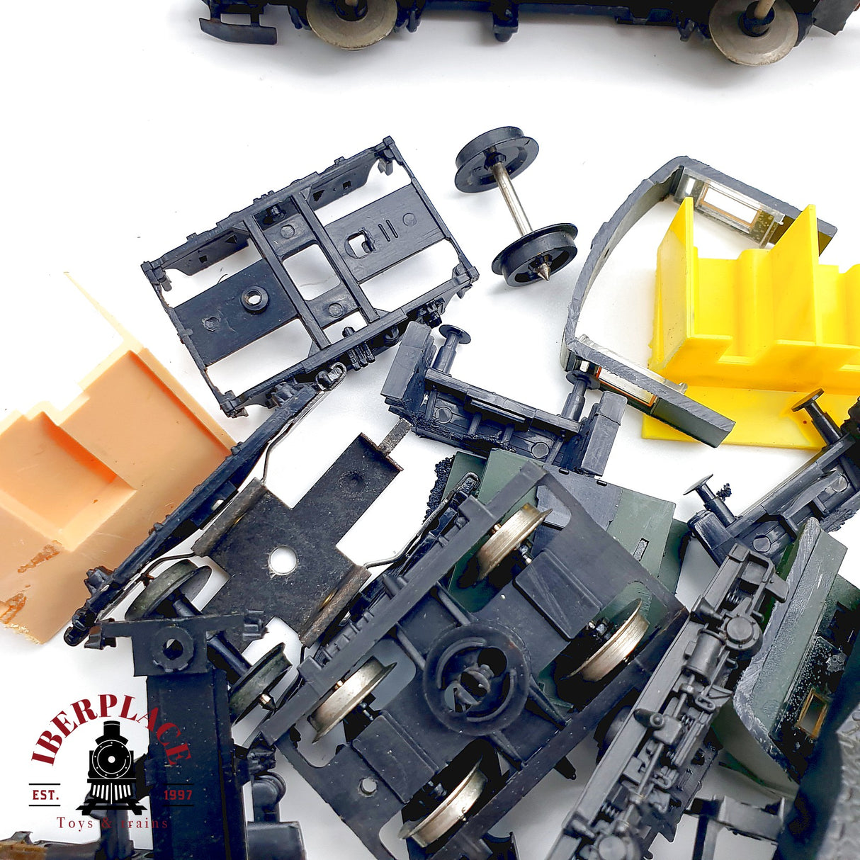 ♻️🧩 PIKO Roco repuestos vagones chasis cajas rodajes piezas desguace DB DR Escala H0 1:87