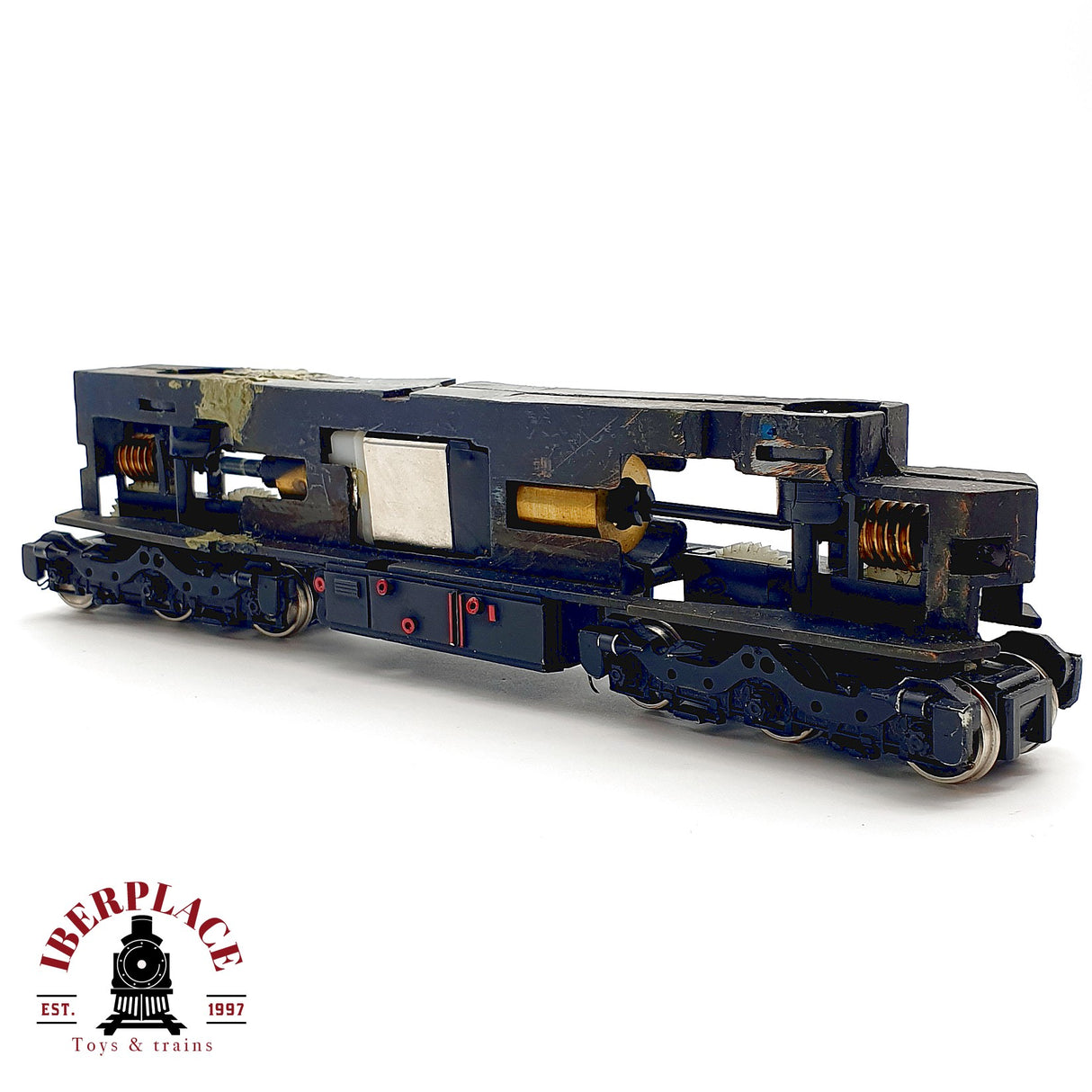 ♻️🔧 Chasis motorizado locomotora diesel Escala H0 1:87