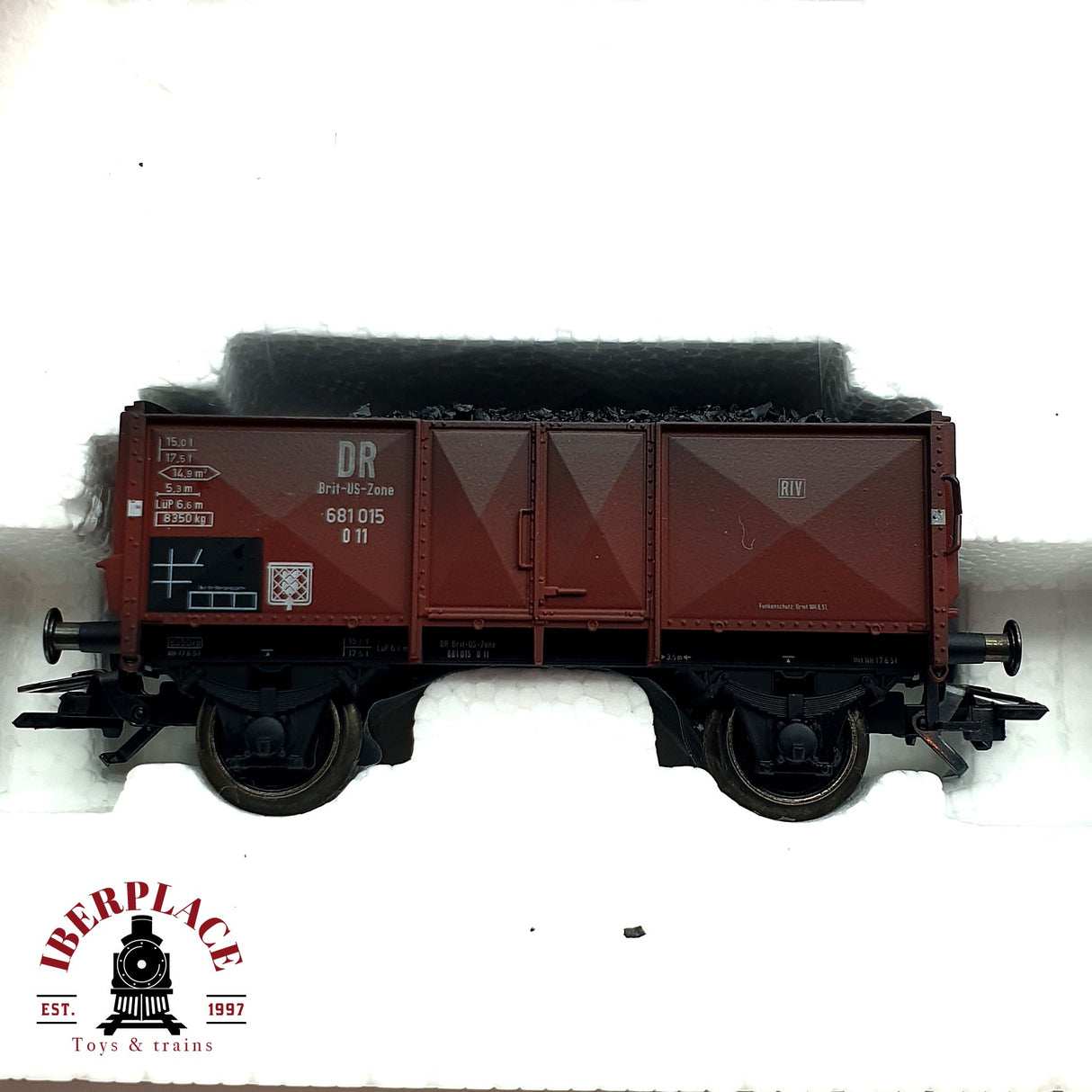 ♻️ Märklin 46030 Set de mercancias con carbón DB DR H0 escala 1:87 E19