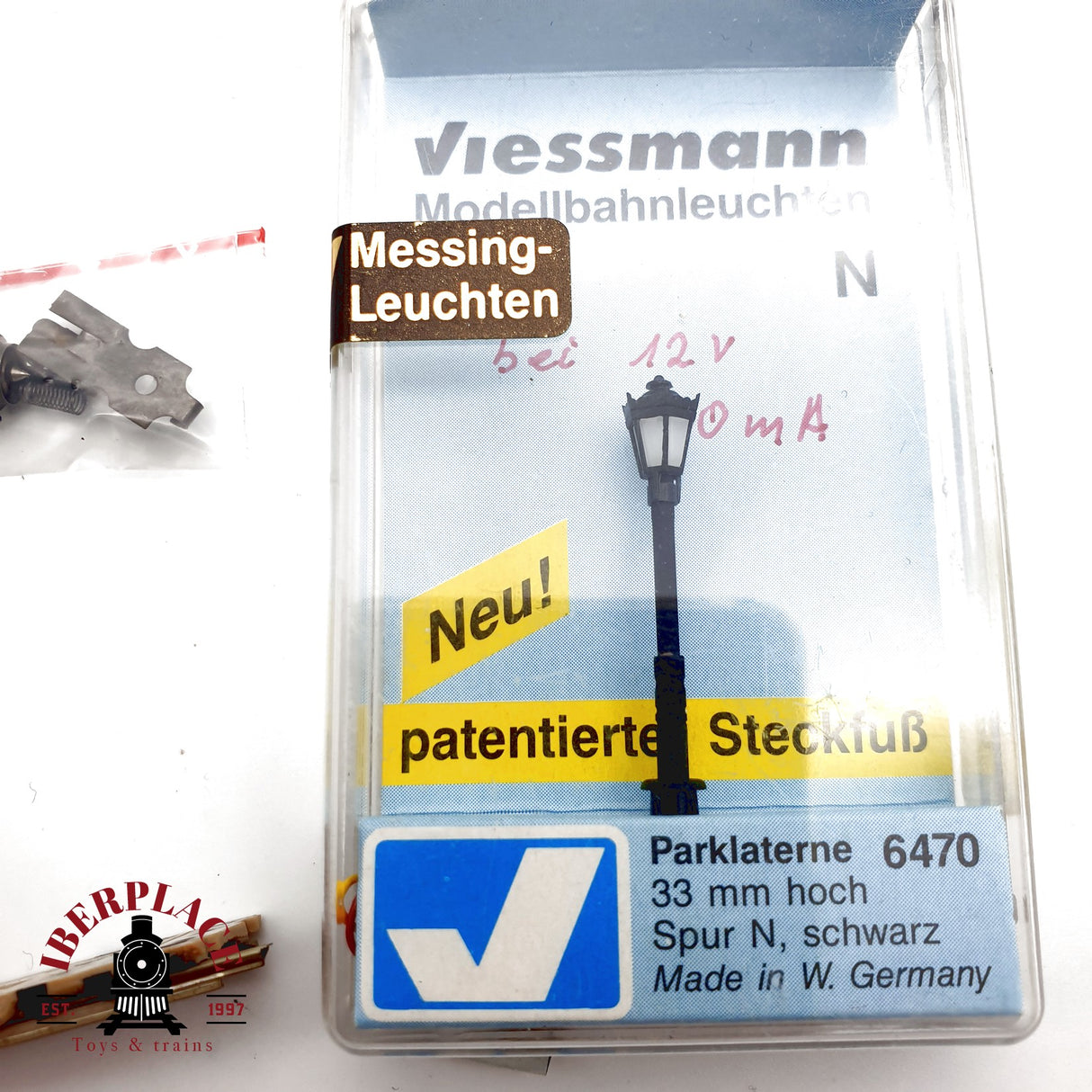 ♻️ Viessmann Arnold Lote lampara de parking, encarrilador, clavijas, vagon, repuestos N escala 1:160 E20
