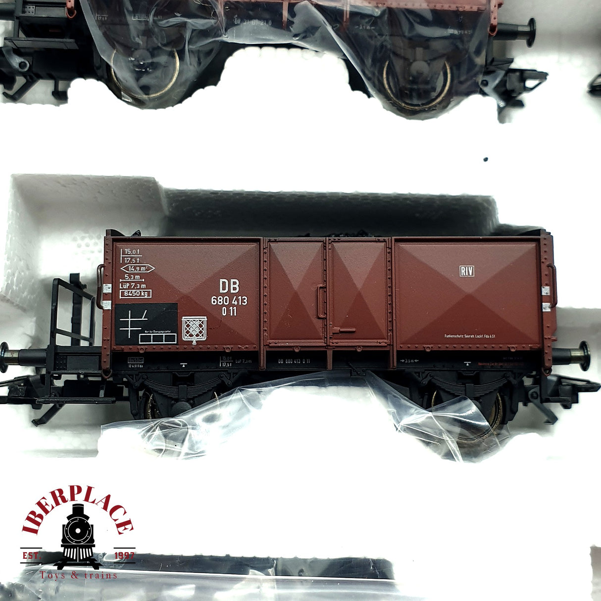 ♻️ Märklin 46030 Set de mercancias con carbón DB DR H0 escala 1:87 E19