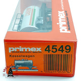 ♻️ Märklin Primex 4549 Vagón Cisterna Castrol Plata H0 Escala 1:87