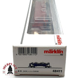 ♻️ Märklin 48411 vagón navidad con decoración navideña H0 escala 1:87 E20