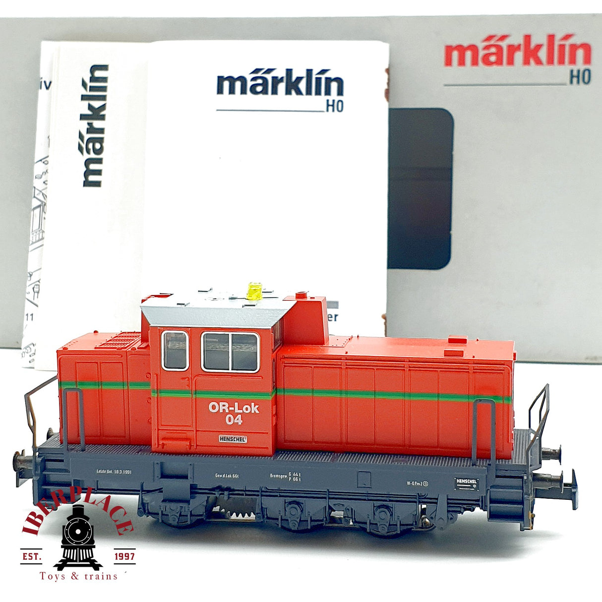 ♻️ Märklin 36880 Locomotora Diesel Henschel DHG 700 Privatbahn H0 1:87 AC