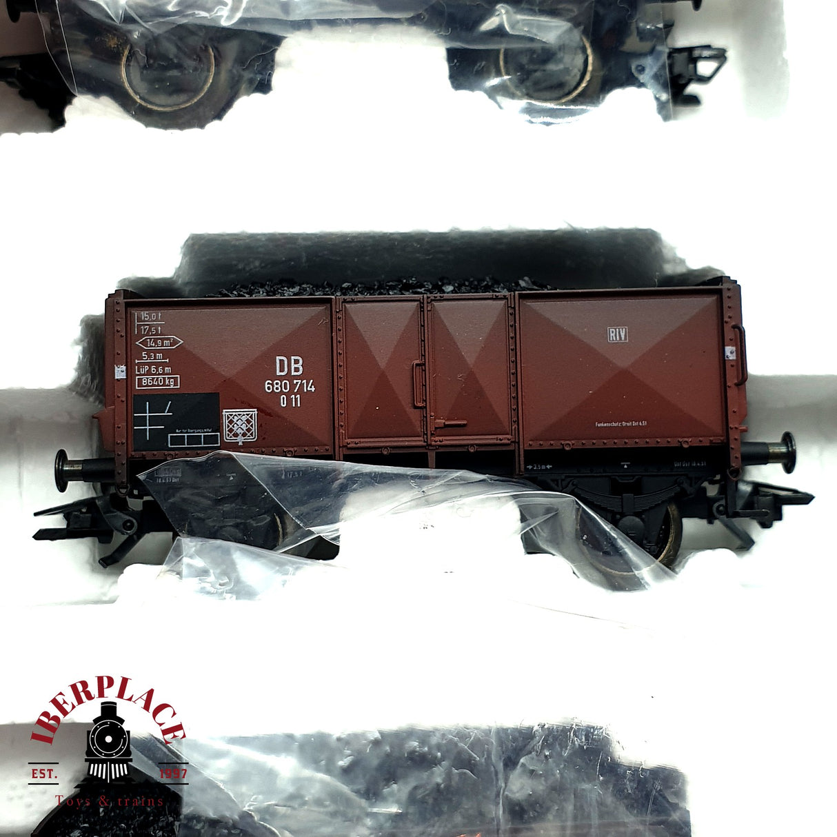 ♻️ Märklin 46030 Set de mercancias con carbón DB DR H0 escala 1:87 E19