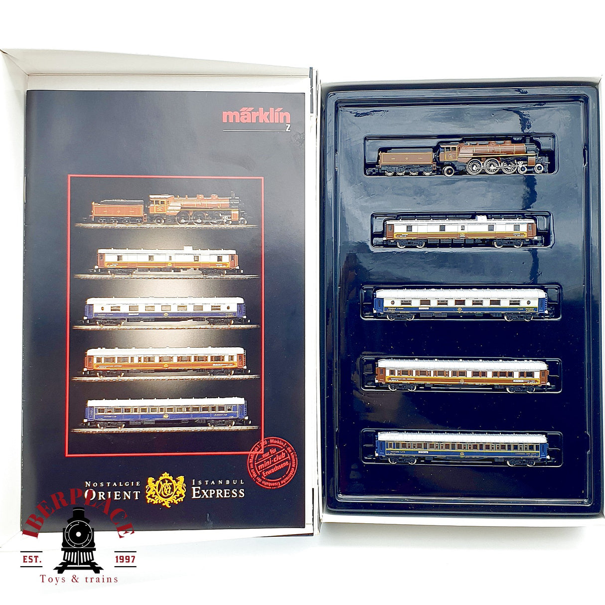 ♻️✨ Märklin mini-club 8108 Nostalgie Istanbul Orient Express Set Escala Z 1:220