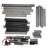 ♻️ 40x Roco vías rectas 4446 42202 42201  H0 escala 1:87 V10