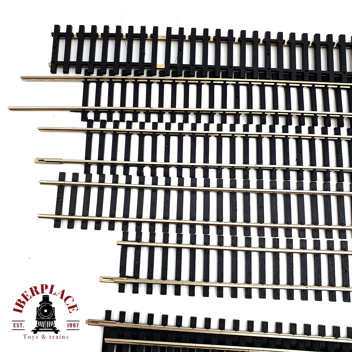 ♻️ 40x Roco vías rectas 4446 42202 42201  H0 escala 1:87 V10