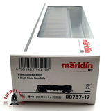 ♻️🔒 Märklin 00767 vagon de mercancias frigorífico Luces de cola rojas DB H0 escala 1:87