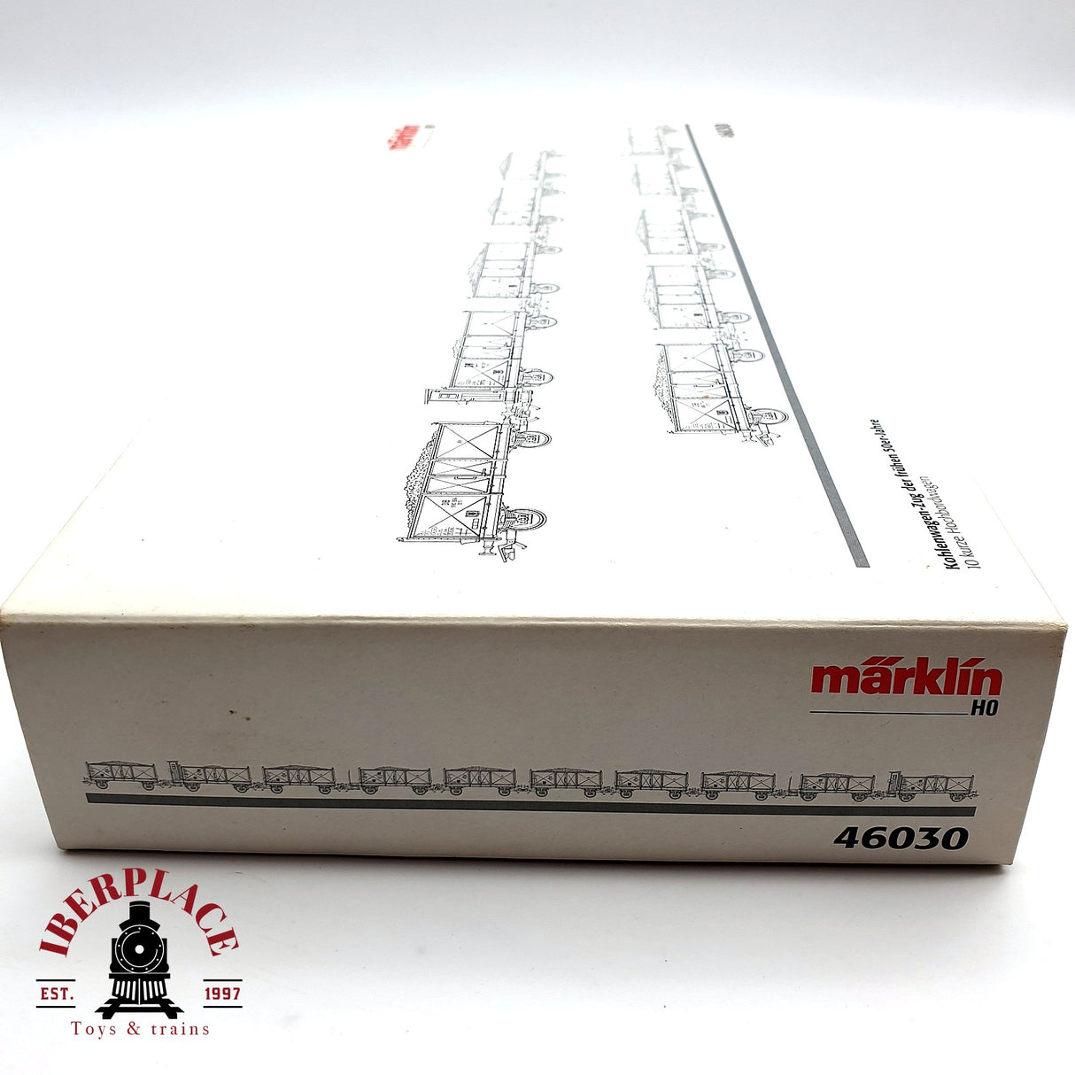 ♻️ Märklin 46030 Set de mercancias con carbón DB DR H0 escala 1:87 E19