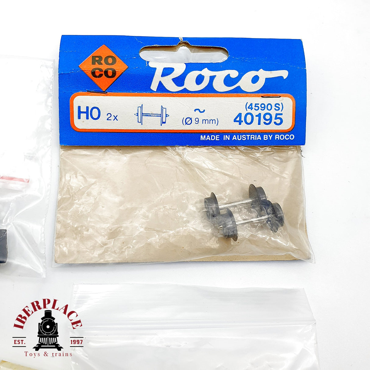 ♻️🧩 Lote repuestos Roco 40195 ejes AC carteles 4yg enganches piezas Escala H0 1:87