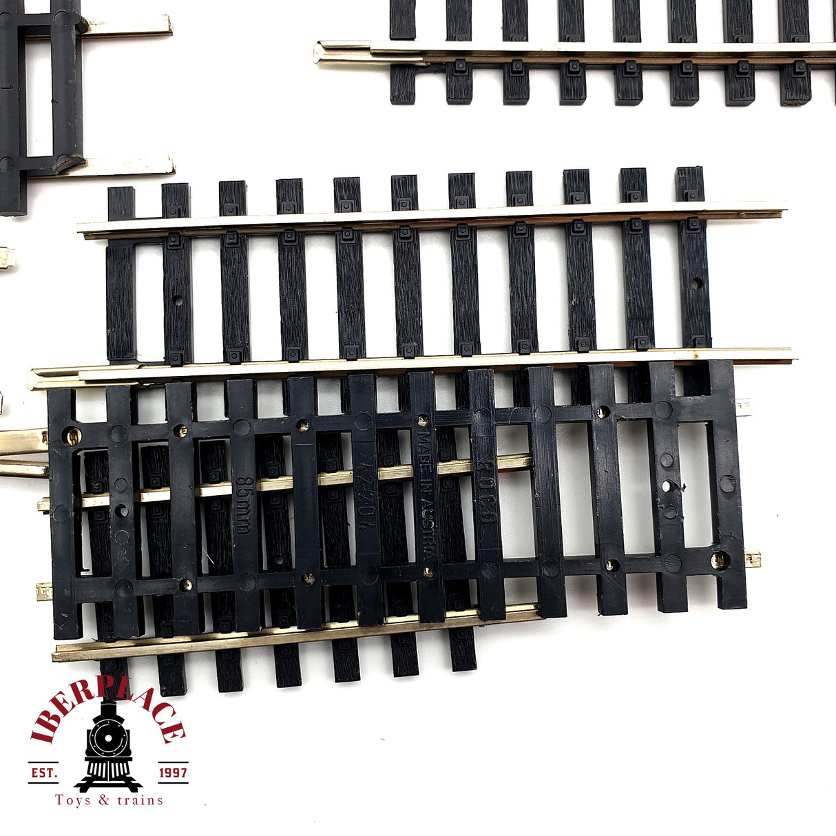 ♻️ 40x Roco vías rectas 4446 42202 42201  H0 escala 1:87 V10