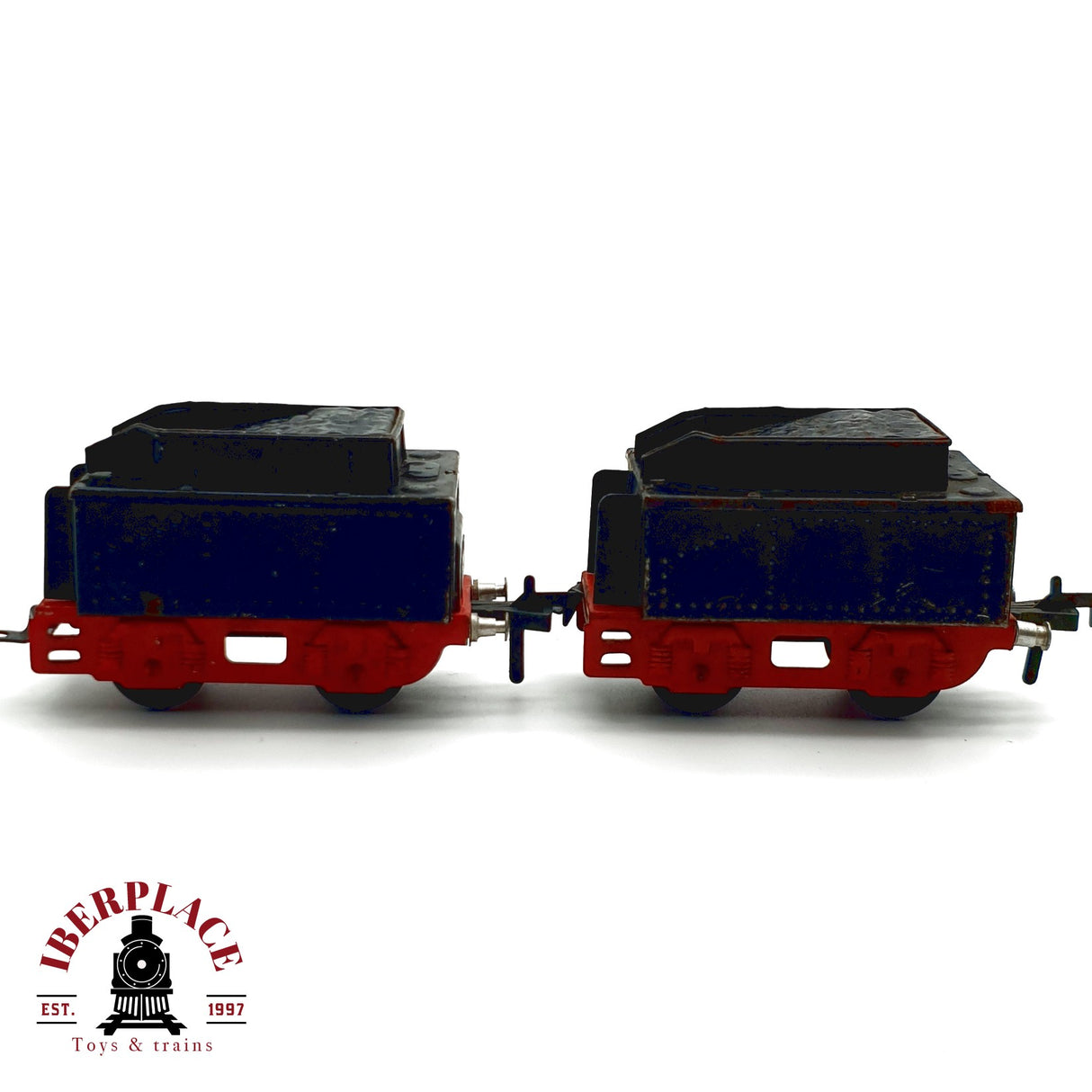 ♻️  2x Fleischmann Tender de locomotora de metal H0 escala 1:87 E20