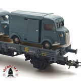♻️ Electrotren 1024 vagon plataforma RENFE Ep 3 con vehiculos H0 escala 1:87 A27 1/5