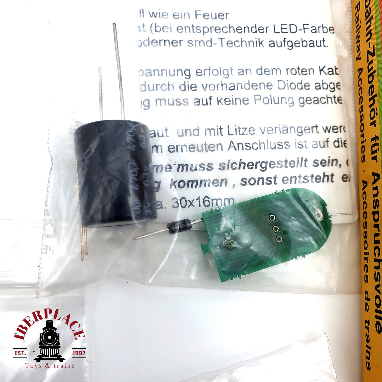 ♻️  Busch Conrad recambios de piezas electrónicas H0 escala 1:87 E19