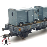 ♻️ Electrotren 1024 vagon plataforma RENFE Ep 3 con vehiculos H0 escala 1:87 A27 1/5