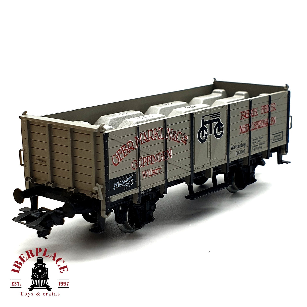 ♻️ Märklin vagón museo 1990 abierto de bordes altos H0 escala 1:87 E19