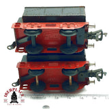 ♻️  2x Fleischmann Tender de locomotora de metal H0 escala 1:87 E20