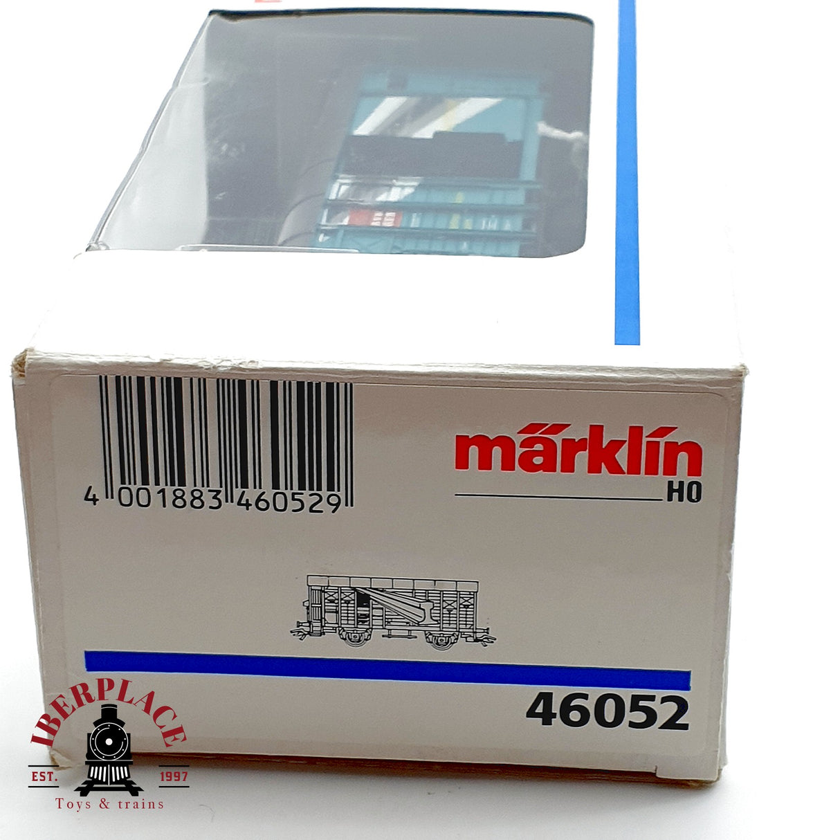 ♻️ Märklin 46052 Vagón Cerrado Azul SBB CFF Gleisbauer AC H0 Escala 1:87
