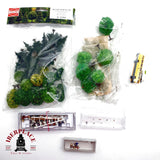 ♻️ Busch Atlas Wiking Lote mixto de Arboles pinos figuras Bus etc N escala 1:160 E20