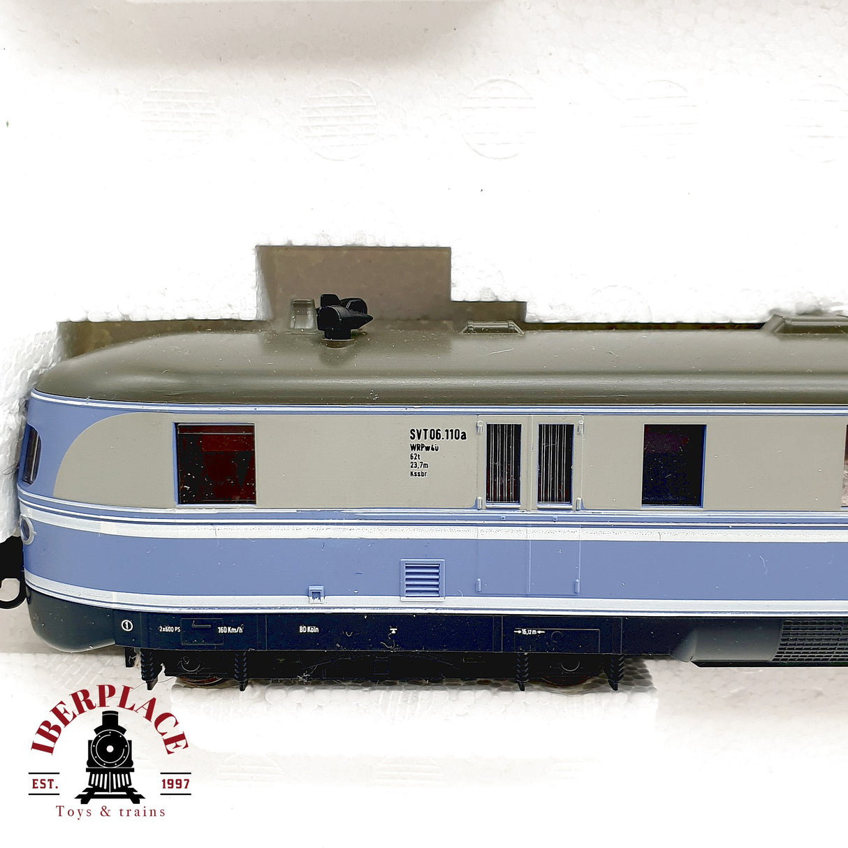 ♻️ Liliput Set 3 Automotores ET 11 DB Azul Gris Automotor Tren DC H0 Escala 1:87