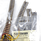 ♻️🚂 Fleischmann 35x vias curvas y rectas Escala N 1:160