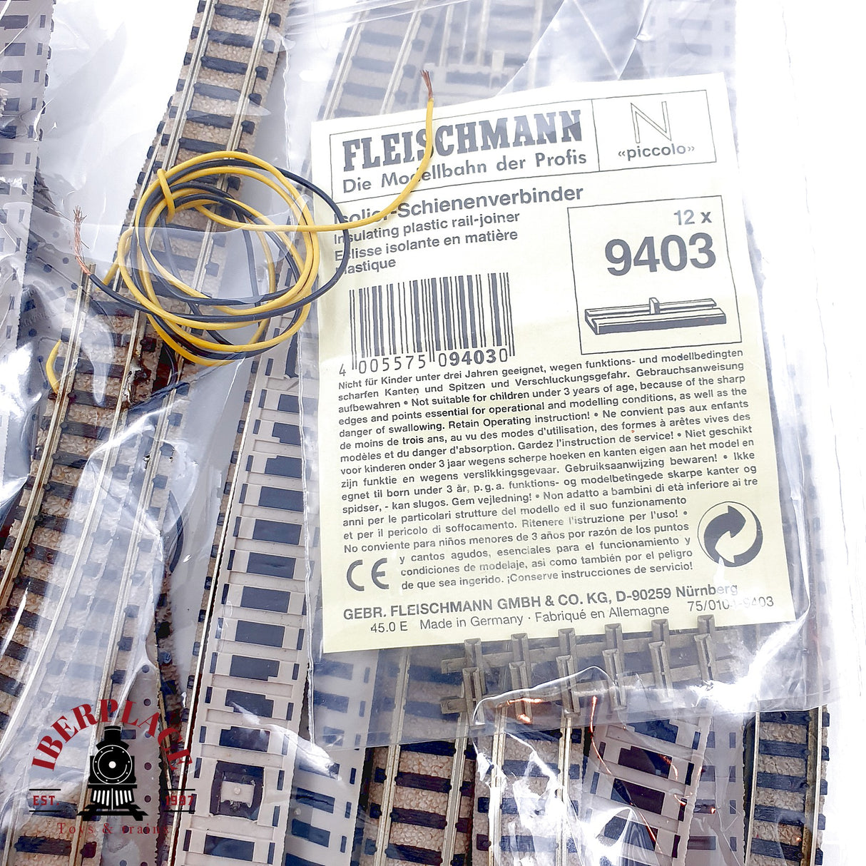 ♻️🚂 Fleischmann 35x vias curvas y rectas Escala N 1:160