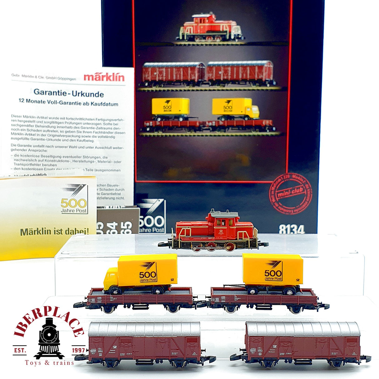 ♻️✨ Märklin mini-club 8134 Set 5 Post tren Escala Z 1:220