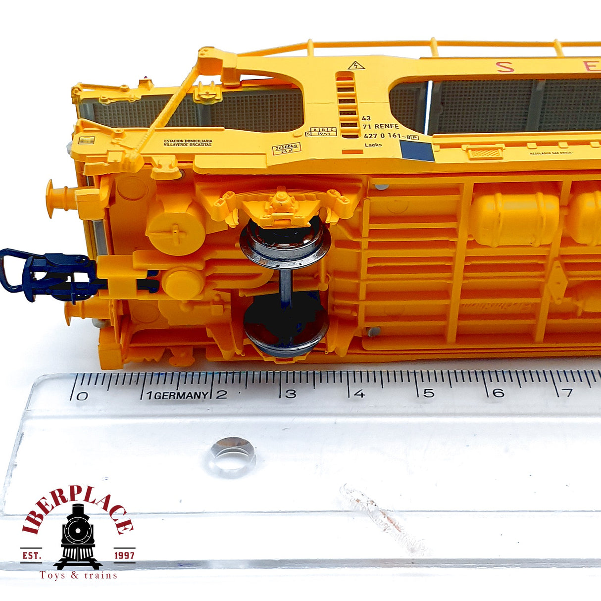 ♻️ Electrotren 6019 Vagon Porte-autos SEMAT Pool Iberico RENFE Ep V H0 1:87 DC