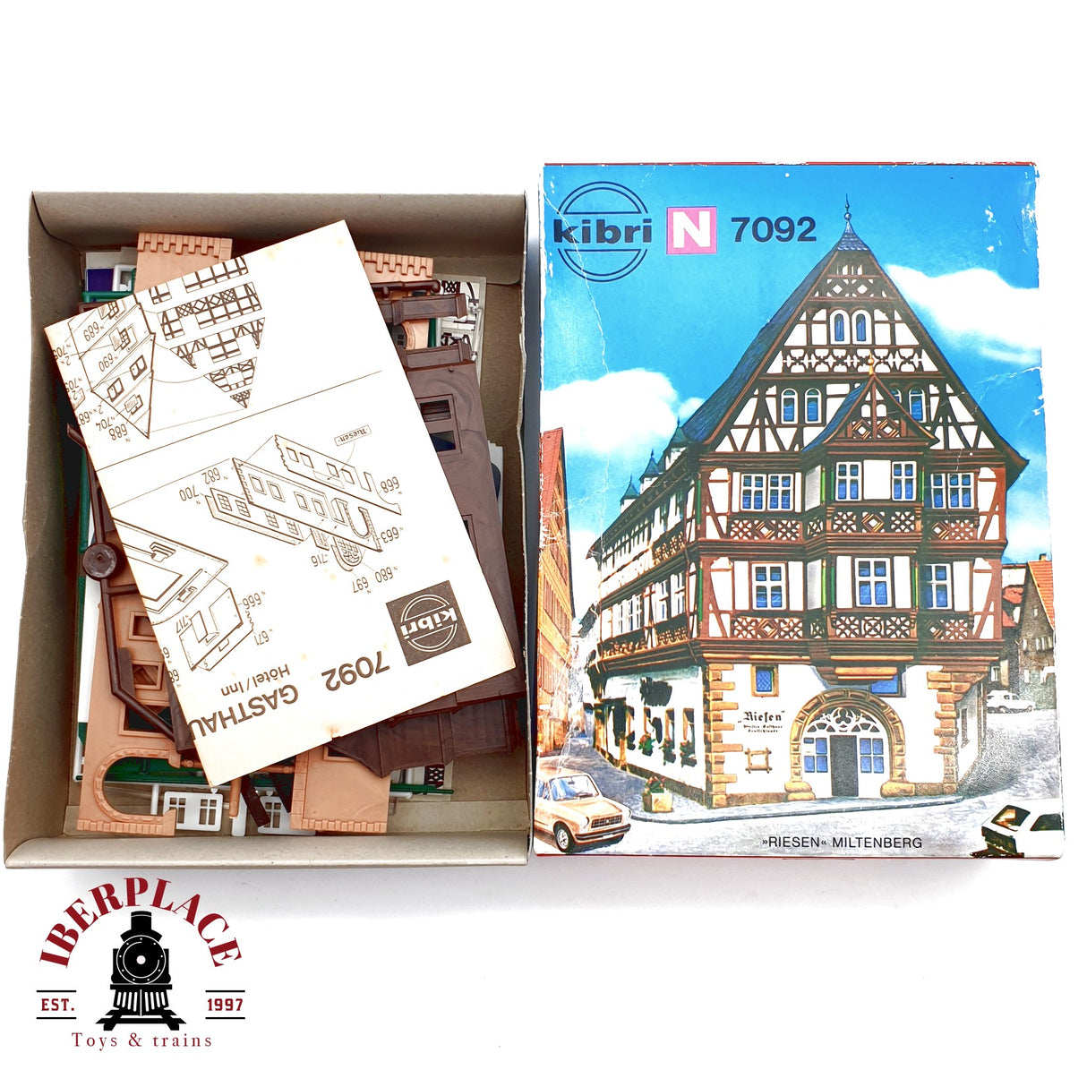 ♻️ Kibri B-7092 Agencia viajes Miltenberg N escala 1:160 E20