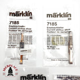 ♻️ Märklin Lote Recambios 4x 7185 Patines 7194 Muelles 60030 Escobillas AC H0 Escala 1:87