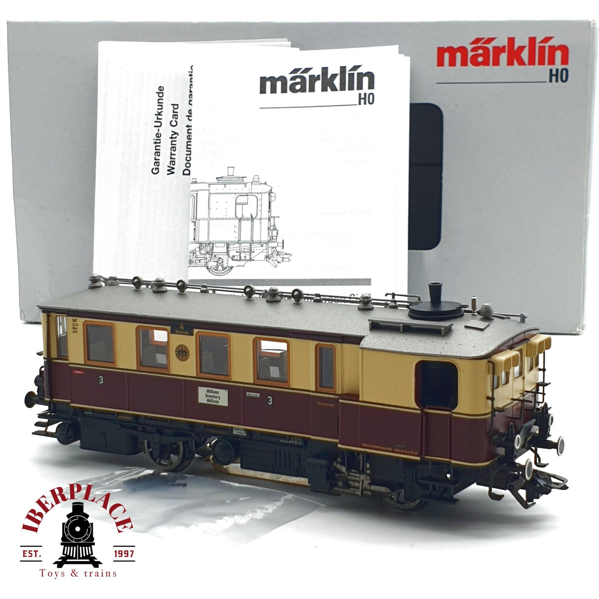 ♻️  AC Märklin 37256 Digital Automotor de vapor DRG Epoca II  H0 escala 1:87 E21