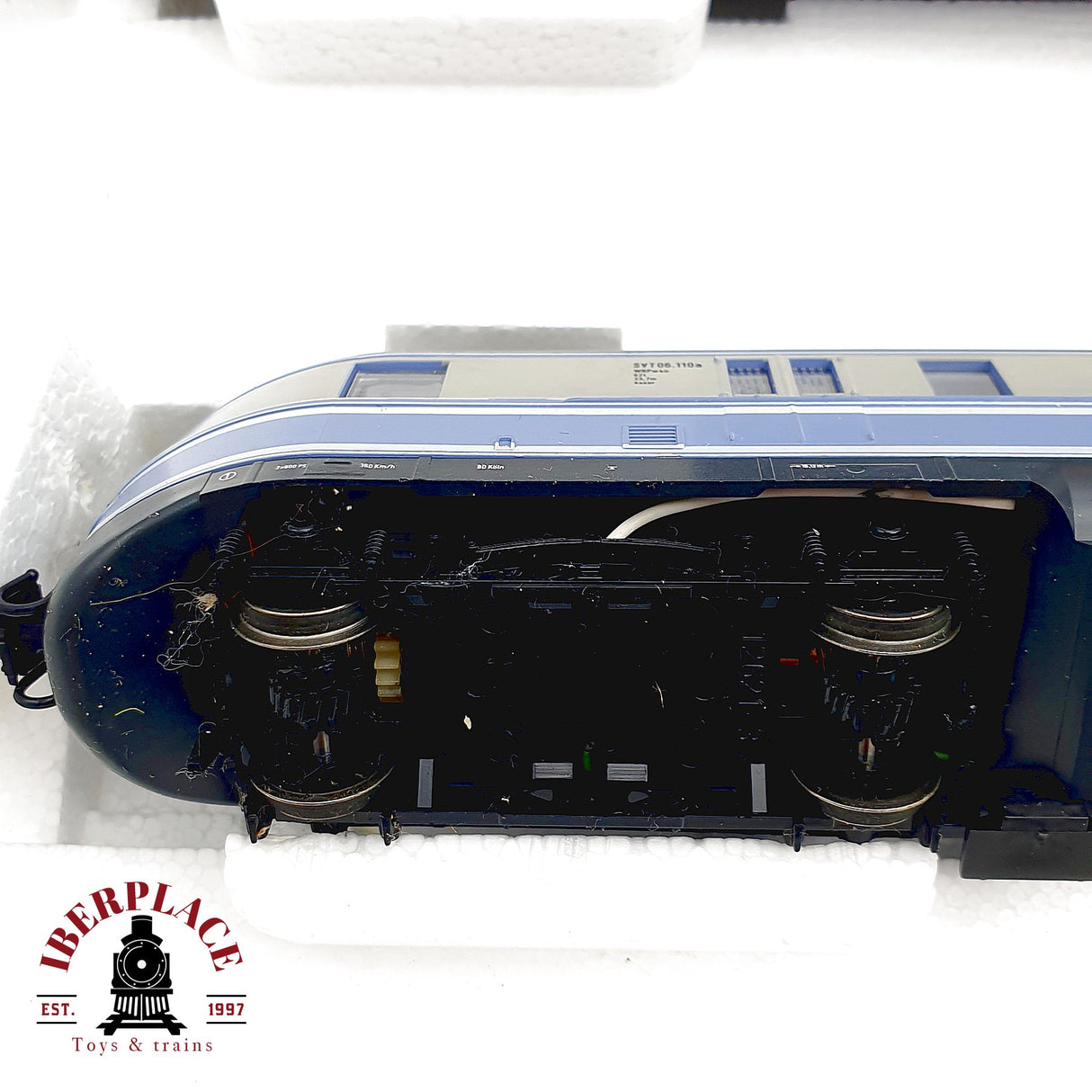 ♻️ Liliput Set 3 Automotores ET 11 DB Azul Gris Automotor Tren DC H0 Escala 1:87
