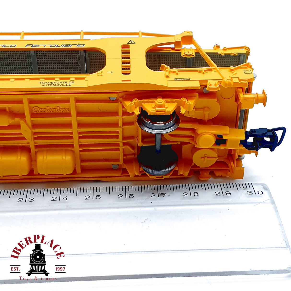 ♻️ Electrotren 6019 Vagon Porte-autos SEMAT Pool Iberico RENFE Ep V H0 1:87 DC