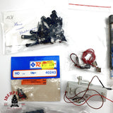 ♻️  Roco Lote de accesorios y piezas de repuesto para vagones bogies, enganches, etc H0 escala 1:87 E20